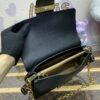 Replica Louis Vuitton Dauphine MM Black - ultra-realistic fake purse