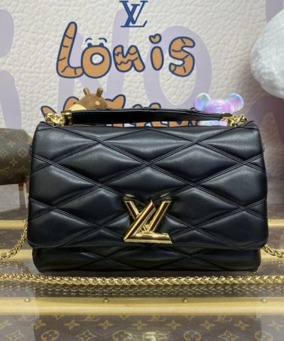 Fake Louis Vuitton Go – 14 Full Black - 1:1 premium replica handbag