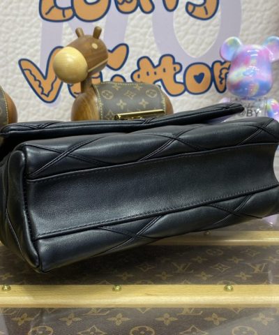 Fake Louis Vuitton Go – 14 Full Black - elite factory replica handbag