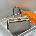 Replica Hermès Birkin 8F Etain - 1:1 premium replica handbag