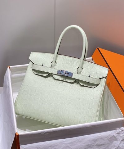 Fake Hermès Birkin Bubble Green - top-grade luxury bag dupe