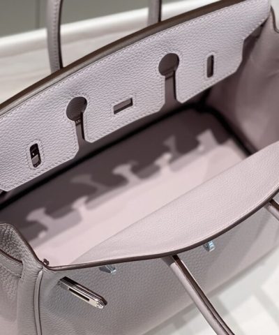 Replica Hermès Birkin Mauve Pale - ultra-realistic fake purse