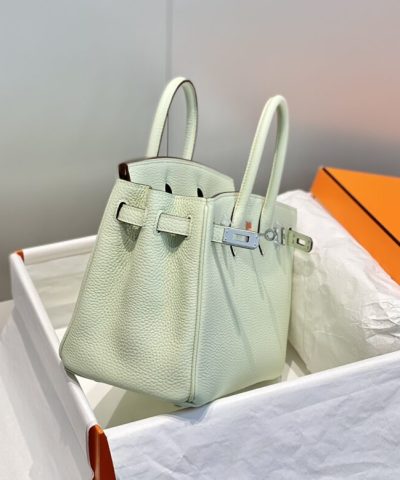 Fake Hermès Birkin Bubble Green - elite factory replica handbag