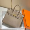 Fake Hermès Birkin Elephant Gold - premium superclone handbag