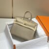 Fake Hermès Birkin Turtledove Silver - premium superclone handbag