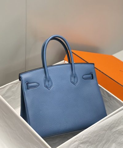 Fake Hermès Birkin Agate Blue - ultra-realistic fake purse