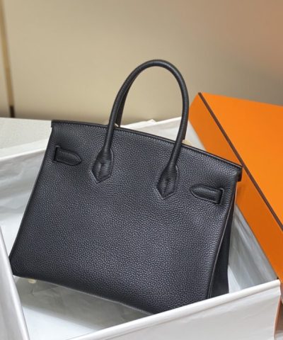 Replica Hermès Birkin Black Gold - elite factory replica handbag