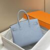Replica Hermès Birkin Linen Blue - premium superclone handbag