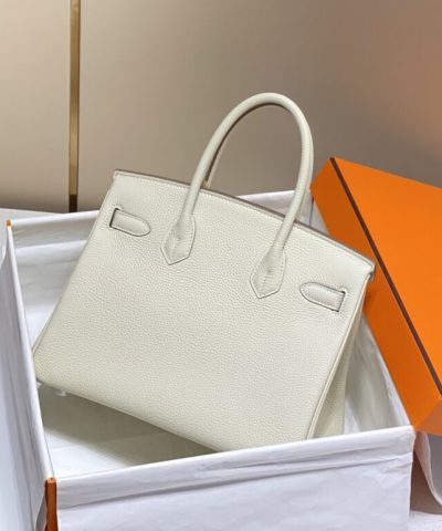 Fake Hermès Birkin White - designer handbag clone
