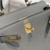 Replica Hermès Kelly Mini Cumulonimbus Gray - ultra-realistic fake purse