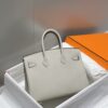 Fake Hermès Birkin Pearl Grey - top-grade luxury bag dupe