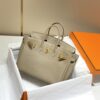 Fake Hermès Birkin Turtledove Silver - 1:1 premium replica handbag