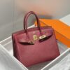 Replica Hermès Birkin Bordeaux Red - 1:1 premium replica handbag
