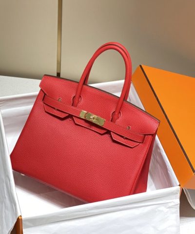 Replica Hermès Birkin Hot Red - best quality fake designer bag
