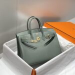 Replika Hermès Birkin Almond Green - 1:1 premium replika håndtaske