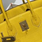 Replica Hermès Birkin Amber Yellow