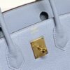 Replica Hermès Birkin Linen Blue - best quality fake designer bag