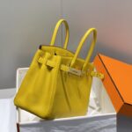 Replica Hermès Birkin Amber Yellow - 1:1 premium replica handbag
