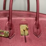 Replica Hermès Birkin Bordeaux Red - premium superclone handbag