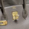 Replica Hermès Birkin Pewter Grey - top-grade luxury bag dupe