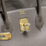 Replica Hermès Birkin Pewter Grey - top-grade luxury bag dupe