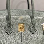 Replika Hermès Birkin Mandelgrøn