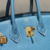 Replica Hermès Birkin Denim Blue - best quality fake designer bag
