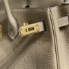 Fake Hermès Birkin Turtledove Silver - high-end replica designer purse