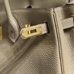 Replica Hermès Birkin Turtledove Silver