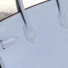 Replica Hermès Birkin Linen Blue - premium superclone handbag