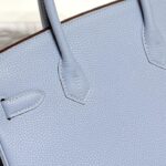 Replica Hermès Birkin Linen Blue - premium superclone handbag