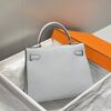 Fake Hermès Kelly Seagull Blue - high-end replica designer purse