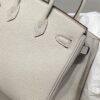 Fake Hermès Birkin Pearl Grey - high-quality designer bag dupe