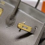 Replica Hermès Birkin Pewter Grey - high-quality designer bag dupe
