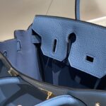 Replica Hermès Birkin Agate Blue - high-quality designer bag dupe