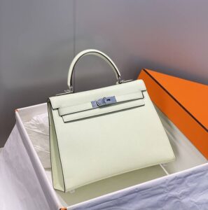 Fake Hermès Kelly Bubble Green - best quality fake designer bag