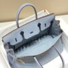 Replica Hermès Birkin Linen Blue - premium superclone handbag