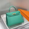 Fake Hermès Kelly Emperial Green - premium superclone handbag
