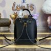 Replica Louis Vuitton Alma Backpack Black - affordable luxury replica bag