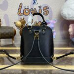 Replica Louis Vuitton Alma Backpack Black - affordable luxury replica bag