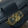 Fake Louis Vuitton Dauphine East West Black - high-end replica designer purse