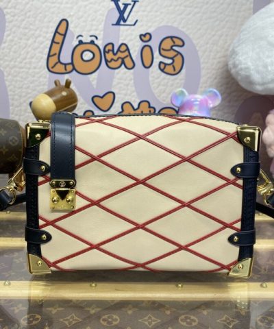 Replica Louis Vuitton Side Trunk Beige - designer handbag clone