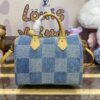 Fake Louis Vuitton Speedy Bandouliere 25 Denim - 1:1 premium replica handbag
