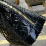 Replica Louis Vuitton Alma Bb Black Patent - high-end replica designer purse