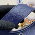 Replica Louis Vuitton Carry All MM Dark Blue - high-quality designer bag dupe