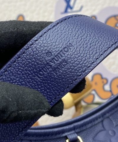 Fake Louis Vuitton Carry All MM Dark Blue - high-quality designer bag dupe