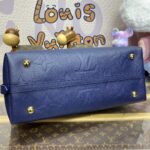 Replica Louis Vuitton Carry All MM Dark Blue - affordable luxury replica bag
