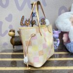 Replica Louis Vuitton Neverfull MM Multi Grid - elite factory replica handbag