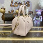 Replica Louis Vuitton Speedy Bandouliere 20 Pink - premium superclone handbag