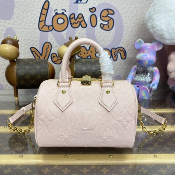 Replica Louis Vuitton Speedy Bandouliere 20 Pink